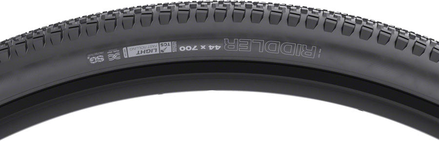 WTB Raddler Tire - 700 x 44 TCS Tubeless Folding BLK Light Fast Rolling SG2-Goodwynn'sGoodwynn's
