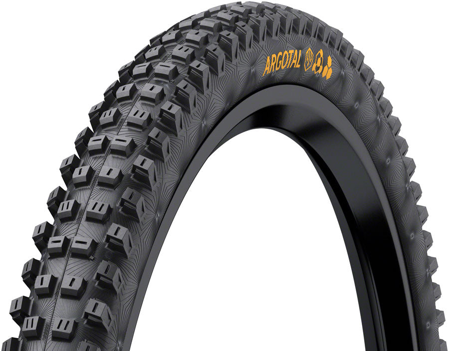 Continental Argotal Tire - 27.5 x 2.40 Tubeless Folding BLK Soft Downhill Casing E25-Goodwynn'sGoodwynn's