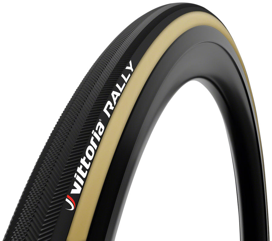 Vittoria Rally Tire - 700 x 25 Tubular Folding Black/Tan-Goodwynn'sGoodwynn's
