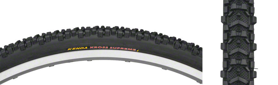 Kenda Kross Supreme Tire - 700 x 35 Clincher Folding Black 60tpi-Goodwynn'sGoodwynn's