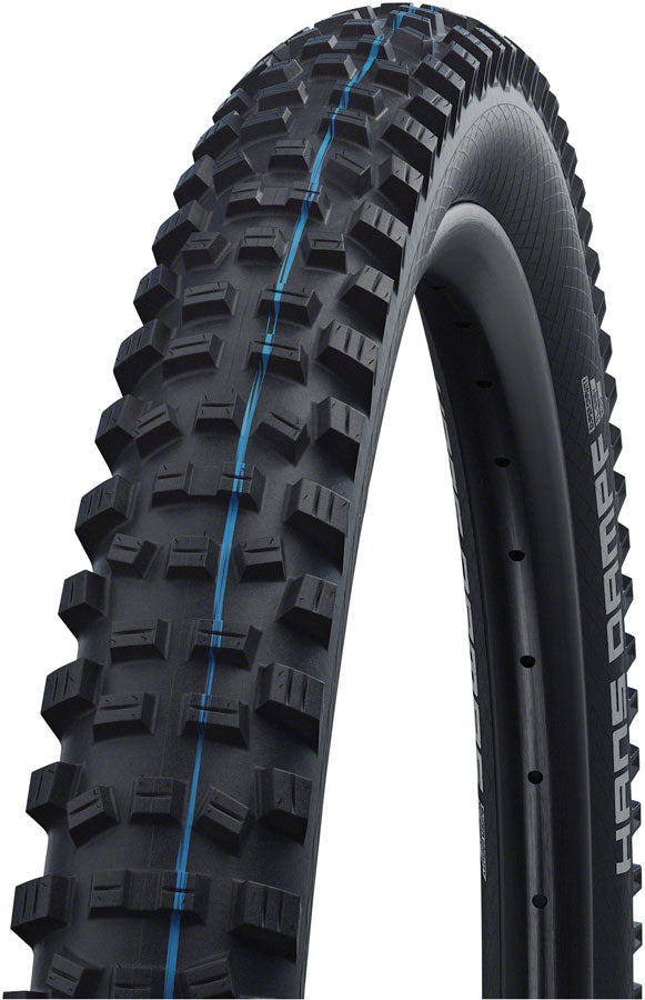 Schwalbe Hans Dampf II Addix Mountain Tire 275x2.80 Folding Tubeless Ready Addix Speedgrip SnakeSkin Apex 67TPI Black-Goodwynn'sGoodwynn's
