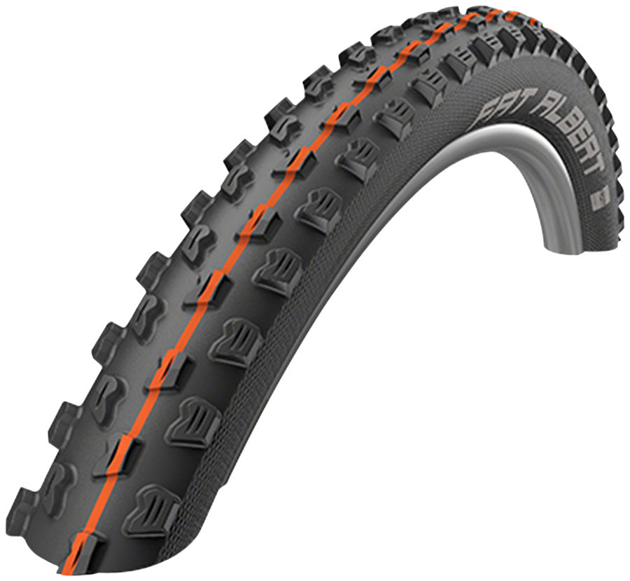 Schwalbe Fat Albert Front Tire - 27.5 x 2.35 Tubeless Folding BLK Evolution Addix Soft Snakeskin-Goodwynn'sGoodwynn's