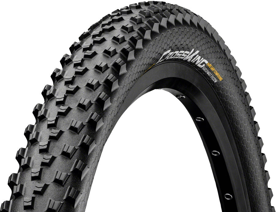 Continental Cross King Tire - 29 x 2.60 Tubeless Folding BLK PureGrip ShieldWall System E25-Goodwynn'sGoodwynn's