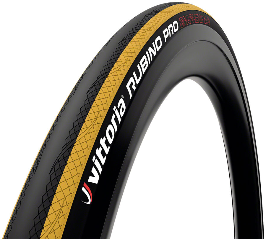Vittoria Rubino IV Tire - 700 x 25 Clincher  Folding  Black/Yellow 3C G2.0-Goodwynn'sGoodwynn's