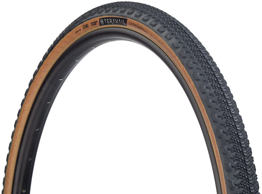 Teravail Cannonball Tire - 650b x 40 Tubeless Folding Tan Durable Fast Compound-Goodwynn'sGoodwynn's
