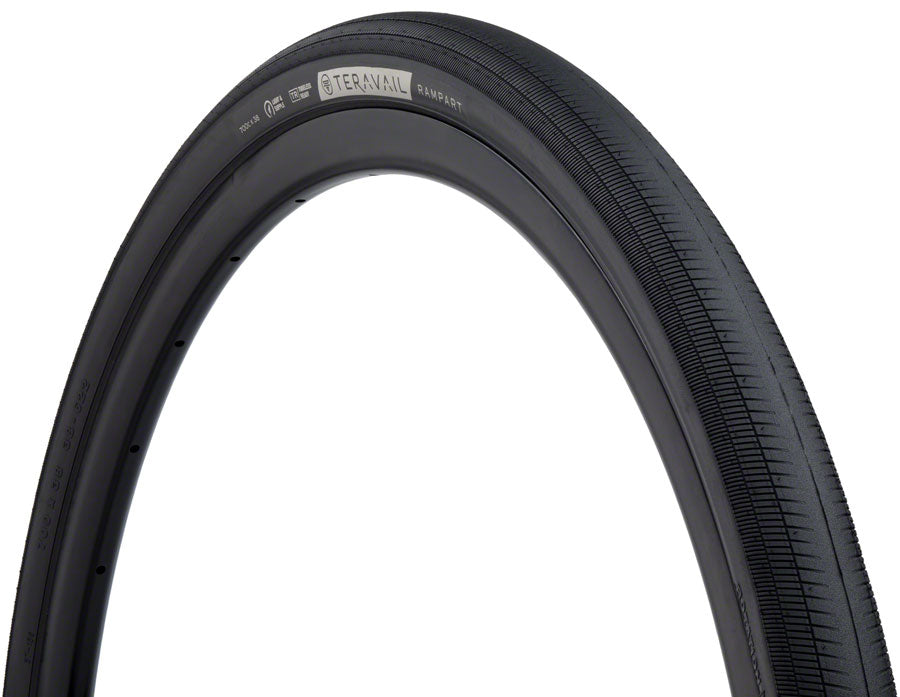 Teravail Rampart Tire - 700 x 38 Tubeless Folding BLK Light Supple Fast Compound-Goodwynn'sGoodwynn's