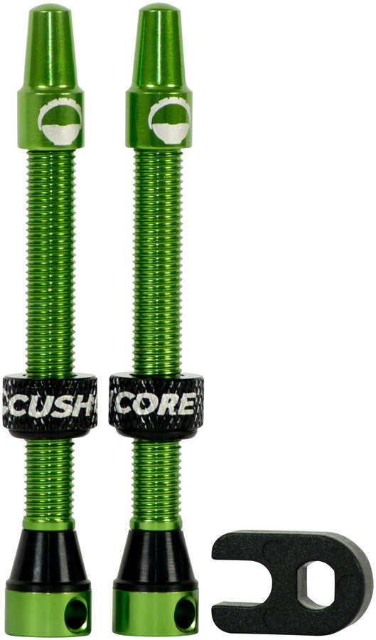 CushCore Tubeless Presta Valve Set - 55mm Green-Goodwynn'sGoodwynn's
