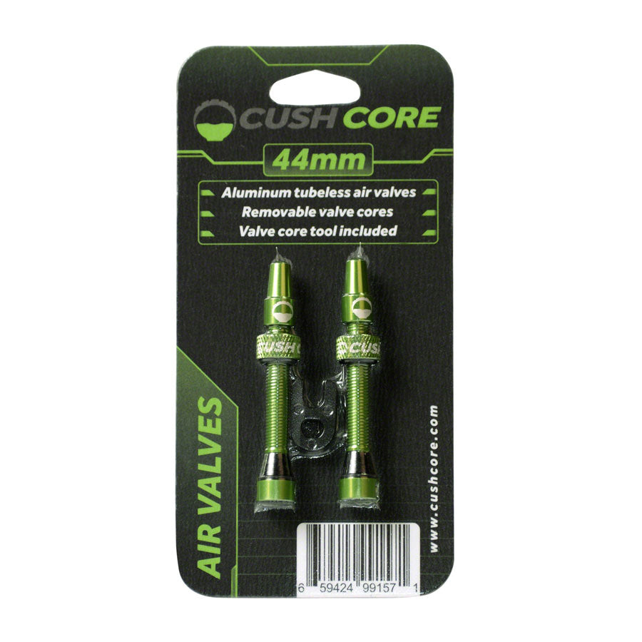 CushCore Tubeless Presta Valve Set - 44mm Green-Goodwynn'sGoodwynn's