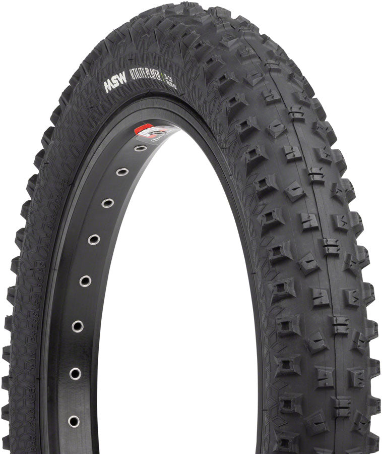 MSW Utility Player Tire - 14 x 2.25 Black Folding Wire Bead 33tpi-Goodwynn'sGoodwynn's