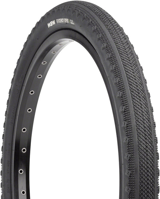 MSW Efficiency Expert Tire - 20 x 1.75 Black Rigid Wire Bead 33tpi-Goodwynn's