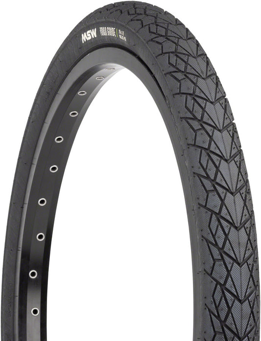 MSW Tour Guide Tire - 20 x 1.75 Black Rigid Wire Bead 33tpi
