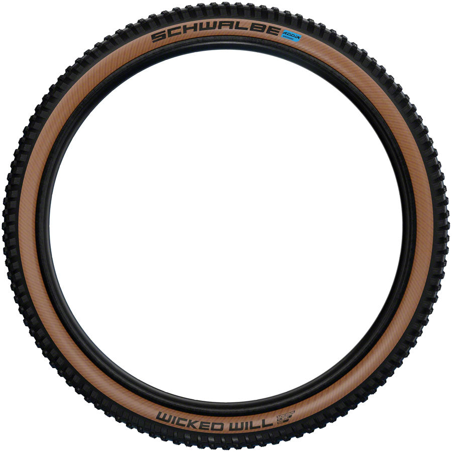 Schwalbe Wicked Will Tire - 29 x 2.25 Tubeless Folding BLK/Transparent Evolution Line Super Race Addix SpeedGrip-Goodwynn'sGoodwynn's