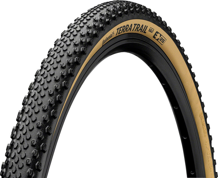 Continental Terra Trail Tire - 700 x 35 Tubeless Folding BLK/Cream PureGrip ShieldWall System E25-Goodwynn'sGoodwynn's