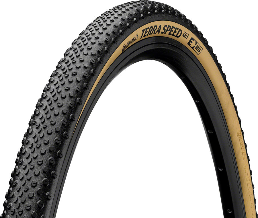 Continental Terra Speed Tire - 700 x 40 Tubeless Folding BLK/Cream BLKChili ProTection E25-Goodwynn'sGoodwynn's