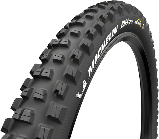 Michelin DH34 Bike Park Tire 29x2.40 Wire Tubeless Ready Bikepark 2x55TPI Black-Goodwynn's