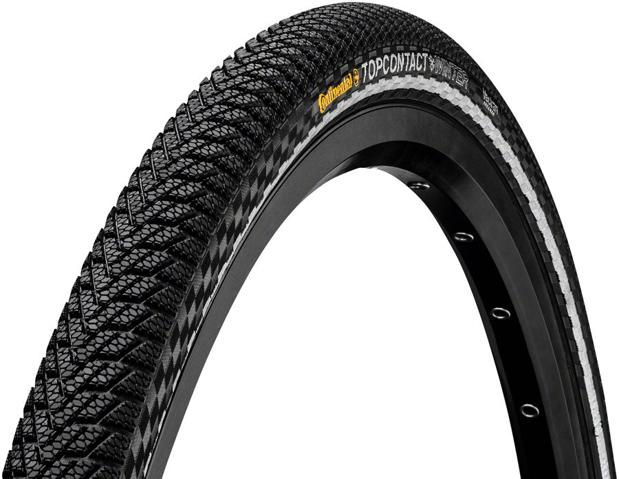 Continental Top Contact Winter II Premium Tire - Clincher Folding Vectran Breaker E50-Goodwynn'sGoodwynn's