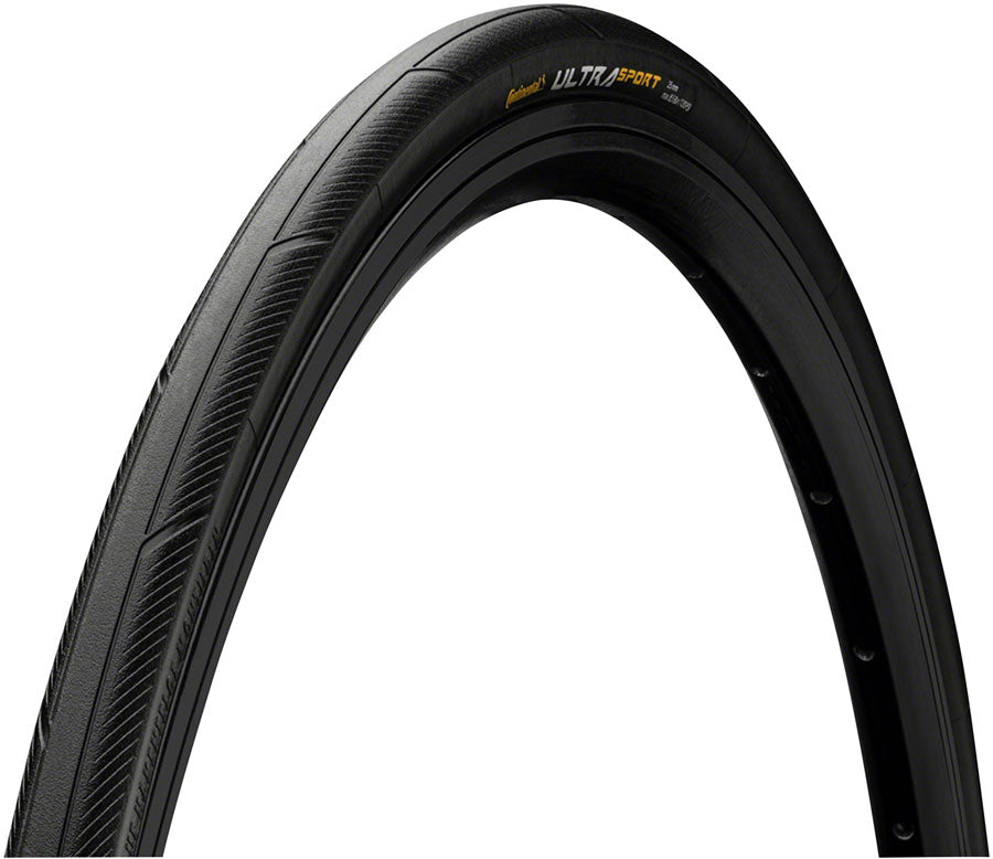 Continental Ultra Sport III Tire - 700 x 28 Clincher Folding BLK PureGrip Performance E25-Goodwynn'sGoodwynn's