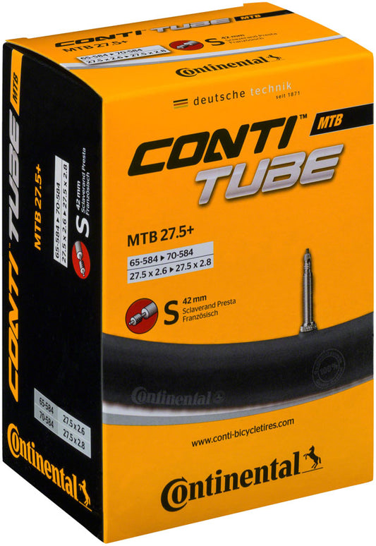 Continental Standard Tube - 27.5 x 2.5 - 2.75 42mm Presta Valve-Goodwynn's