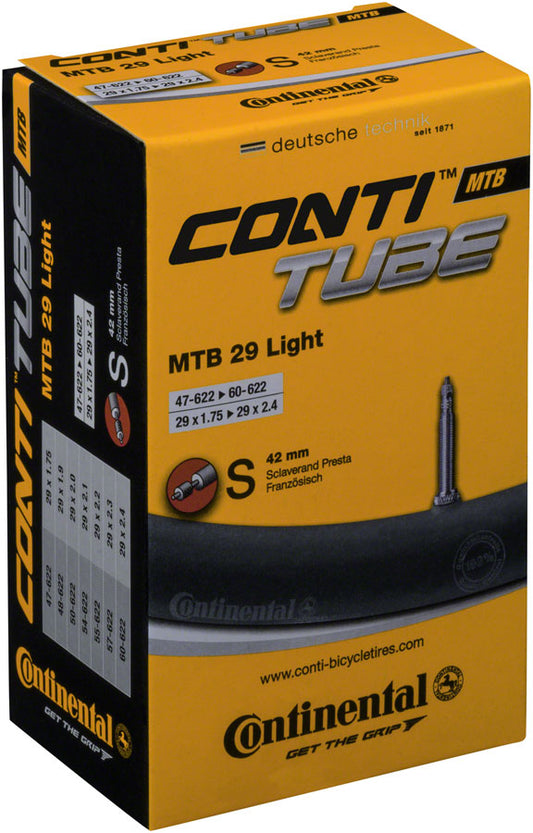 Continental Light Tube - 29 x 1.75 - 2.5 42mm Presta Valve-Goodwynn's