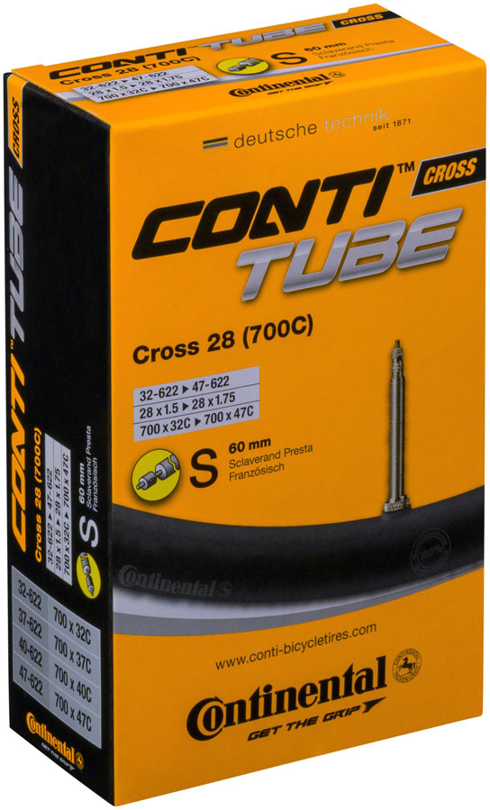 Continental Standard Tube - 700 x 32 - 47mm 60mm Presta Valve-Goodwynn'sGoodwynn's