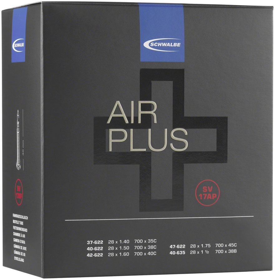 Schwalbe Air Plus Tube - 700 x 35 - 47mm 40mm Presta Valve-Goodwynn'sGoodwynn's