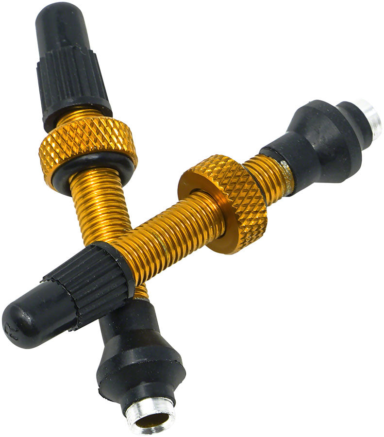Industry Nine Tubeless Valves - 40mm Gold Pair-Goodwynn'sGoodwynn's