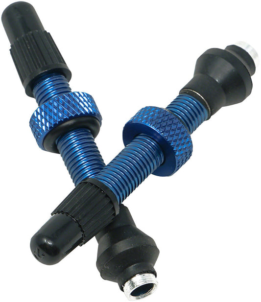 Industry Nine Tubeless Valves - 40mm Blue Pair-Goodwynn's