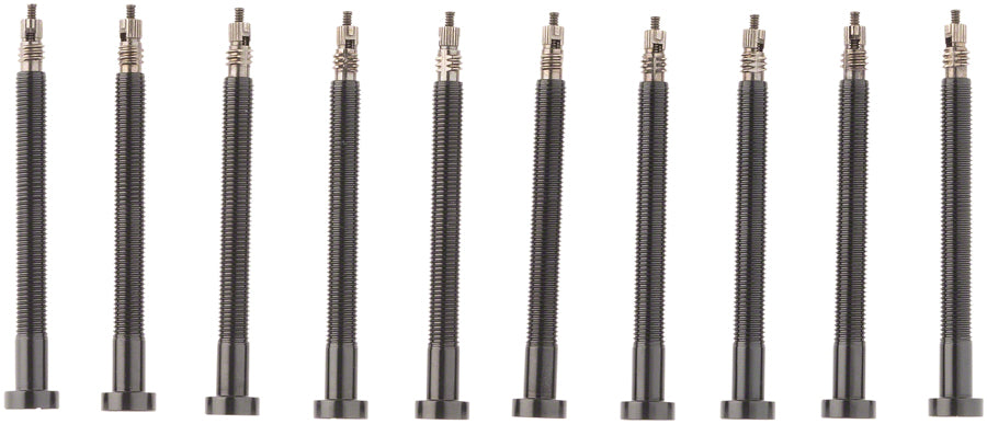 Muc-Off Tubeless Valve Box Refill -  Black 60mm Stem Pack of 10-Goodwynn'sGoodwynn's