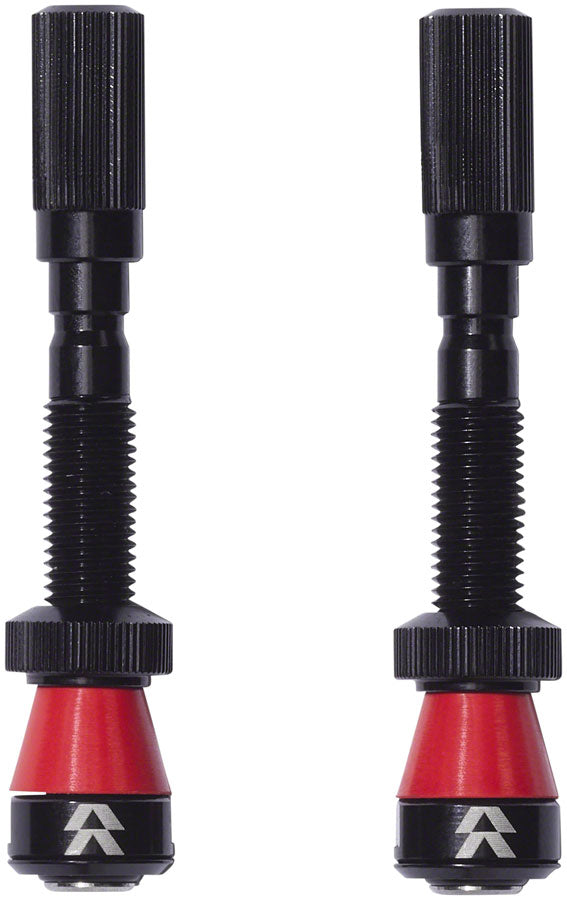 Reserve Wheels Reserve Fillmore Tubeless Valves - 50mm Black Pair-Goodwynn'sGoodwynn's