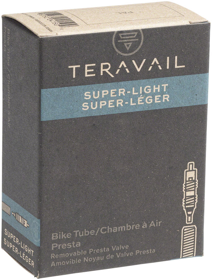 Teravail Superlight Tube - 700 x 20 - 28mm 60mm Presta Tube Valve-Goodwynn'sGoodwynn's