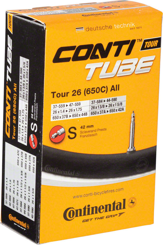 Continental Standard Tube - 26 x 1.4 - 1.75 42mm Presta Valve-Goodwynn's