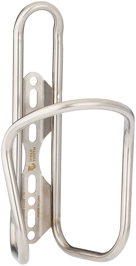 Wolf Tooth Morse  Bottle Cage - Titanium Silver-Goodwynn'sGoodwynn's