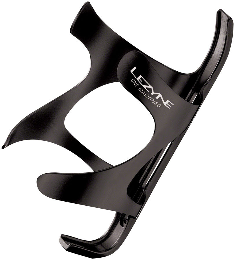 Lezyne CNC Water Bottle Cage - Aluminum Black-Goodwynn'sGoodwynn's