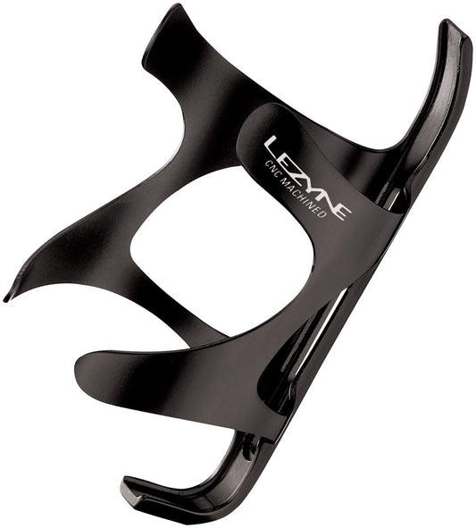 Lezyne CNC Water Bottle Cage - Aluminum Black-Goodwynn's