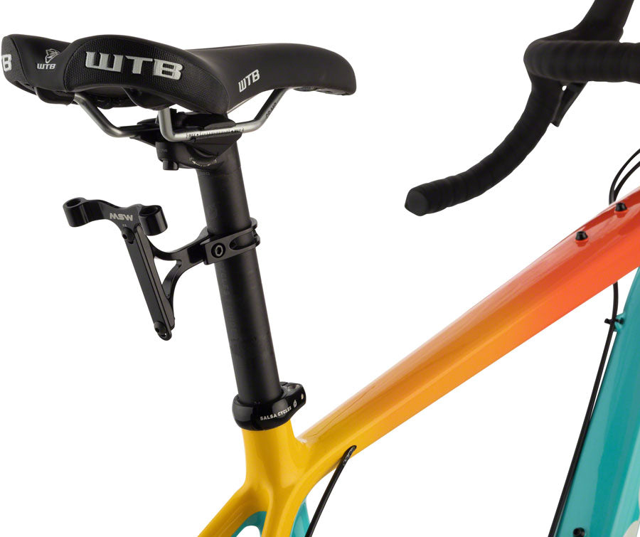MSW Seltzer Mount - CO2 and Bottle Cage holder with 31.6mm clamp Black-Goodwynn'sGoodwynn's