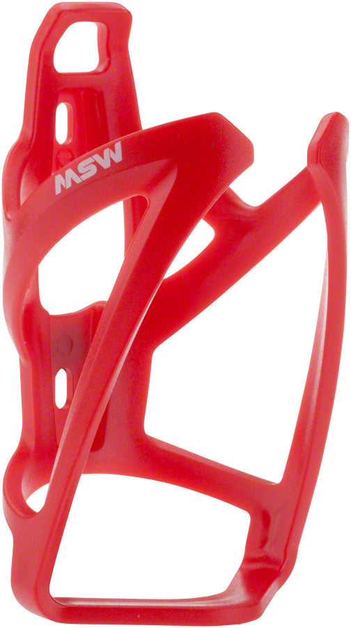 MSW PC-110 Composite Bottle Cage Red-Goodwynn'sGoodwynn's