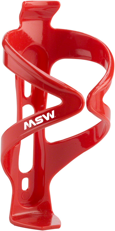MSW PC-150 Composite Water Bottle Cage Red-Goodwynn'sGoodwynn's