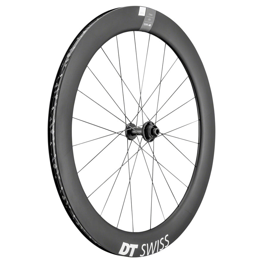 DT Swiss ARC 1400 DiCut 62 Front Wheel - 700 12 x 100mm Center-Lock Black-Goodwynn'sGoodwynn's