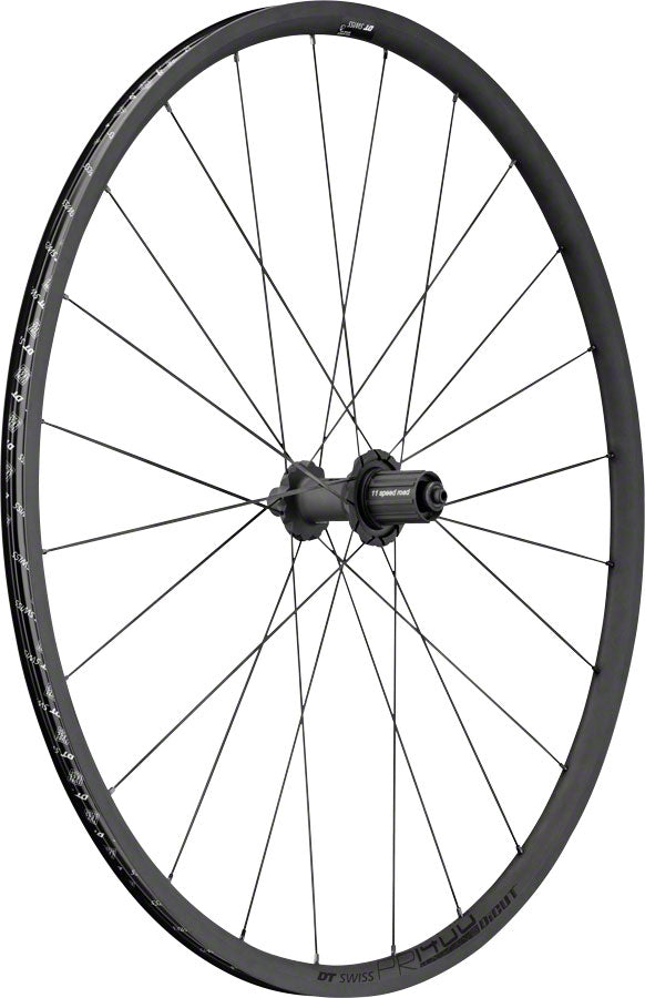 DT Swiss PR 1400 DICUT OXiC Rear Wheel - 700 QR x 130mm Rim Brake HG 11 BLK 21mm-Goodwynn'sGoodwynn's