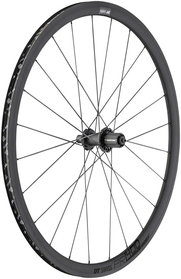DT Swiss PR 1400 DICUT OXiC Rear Wheel - 700 QR x 130mm Rim Brake HG 11 BLK 32mm-Goodwynn'sGoodwynn's