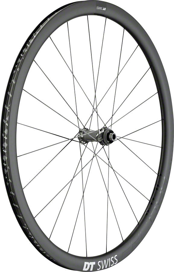 DT Swiss PRC 1400 Spline Front Wheel - 700 12 x 100mm Center-Lock Black-Goodwynn'sGoodwynn's