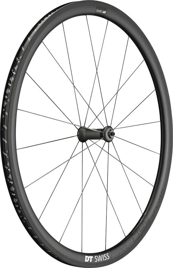 DT Swiss PRC 1400 Spline Front Wheel - 700 QR x 100mm Rim Brake Black-Goodwynn&#39;sGoodwynn&#39;s