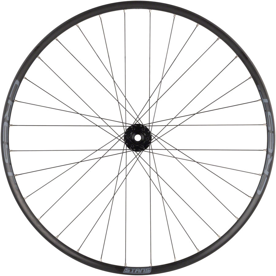 Stans No Tubes Crest S2 Front Wheel - 29" 15 x 110mm 6-Bolt Black-Goodwynn'sGoodwynn's
