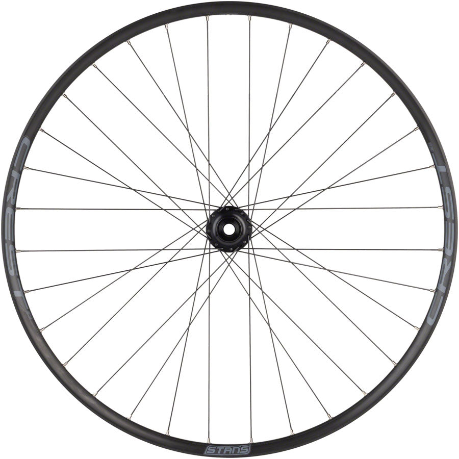 Stans No Tubes Crest S2 Front Wheel - 29" 15 x 100mm 6-Bolt Black-Goodwynn'sGoodwynn's