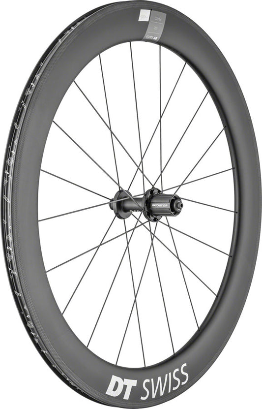 DT Swiss ARC 1400 DiCut 62 Rear Wheel - 700 QR x 130mm Rim Brake HG 11 Road BLK-Goodwynn's