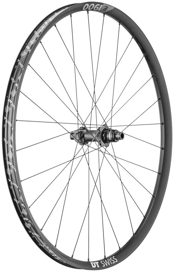 DT Swiss E 1900 Spline 30 Rear Wheel - 27.5" 12 x 148mm Center-Lock XD Black-Goodwynn'sGoodwynn's