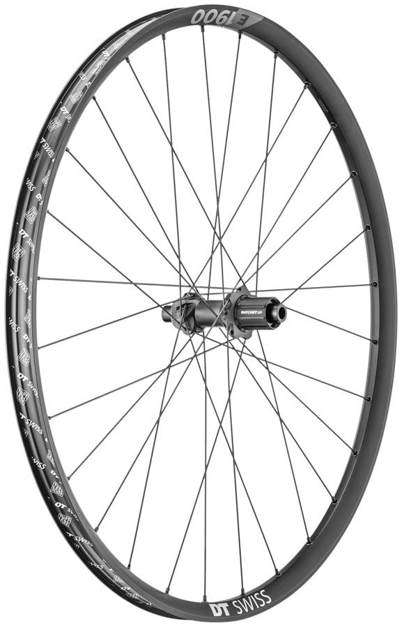 DT Swiss E 1900 Spline 30 Rear Wheel - 29" 12 x 142mm Center-Lock HG 11 MTN BLK-Goodwynn'sGoodwynn's