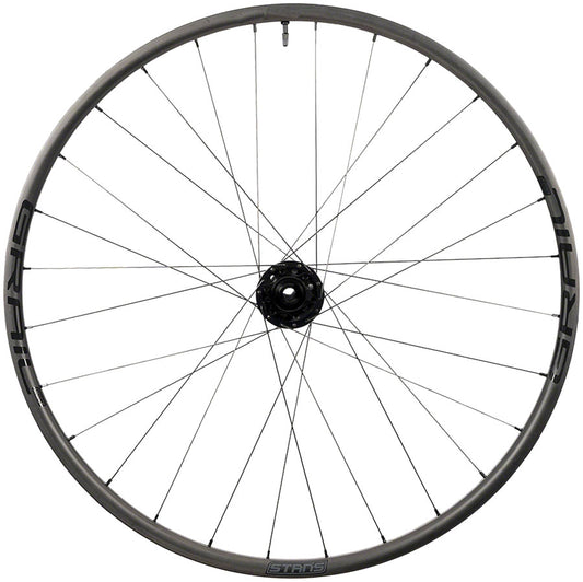 Stans No Tubes Grail CB7 Front Wheel - 700 12 x 100mm Center-Lock Gray-Goodwynn's