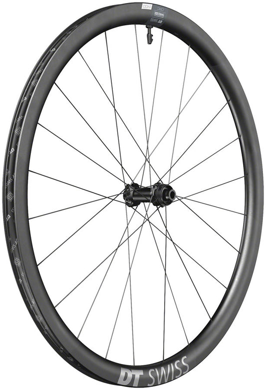 DT Swiss CRC 1400 Spline 35 Front Wheel - 700 12 x 100mm Center-Lock Black-Goodwynn's