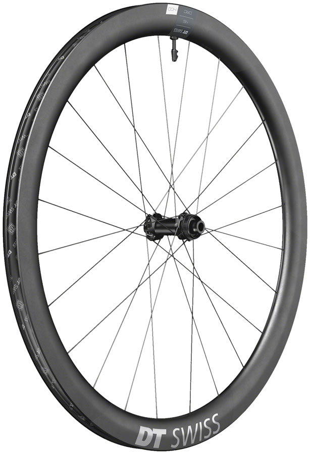 DT Swiss CRC 1400 Spline 45 Front Wheel - 700 12 x 100mm Center-Lock Black-Goodwynn&#39;sGoodwynn&#39;s